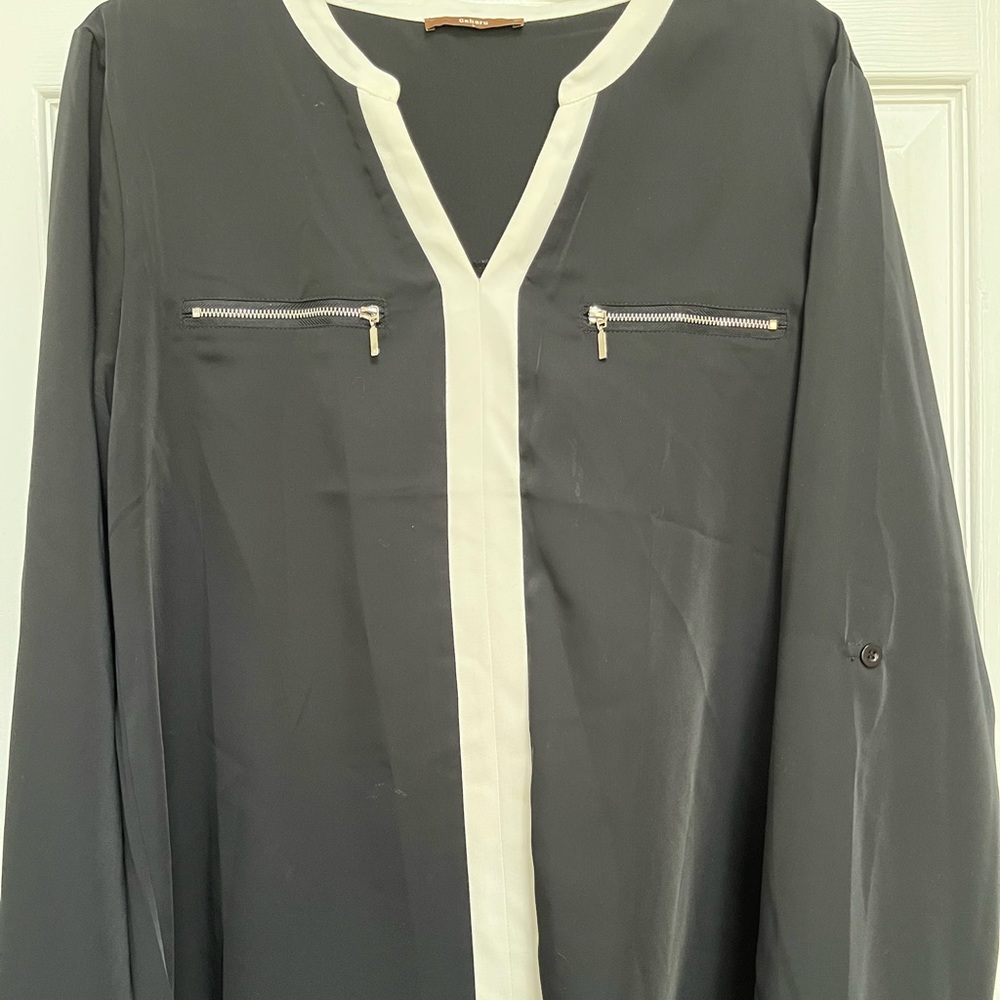Women’s Blouse |Black and White